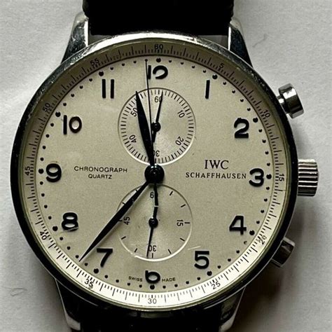 iwc schaffhausen chronograph quartz price.